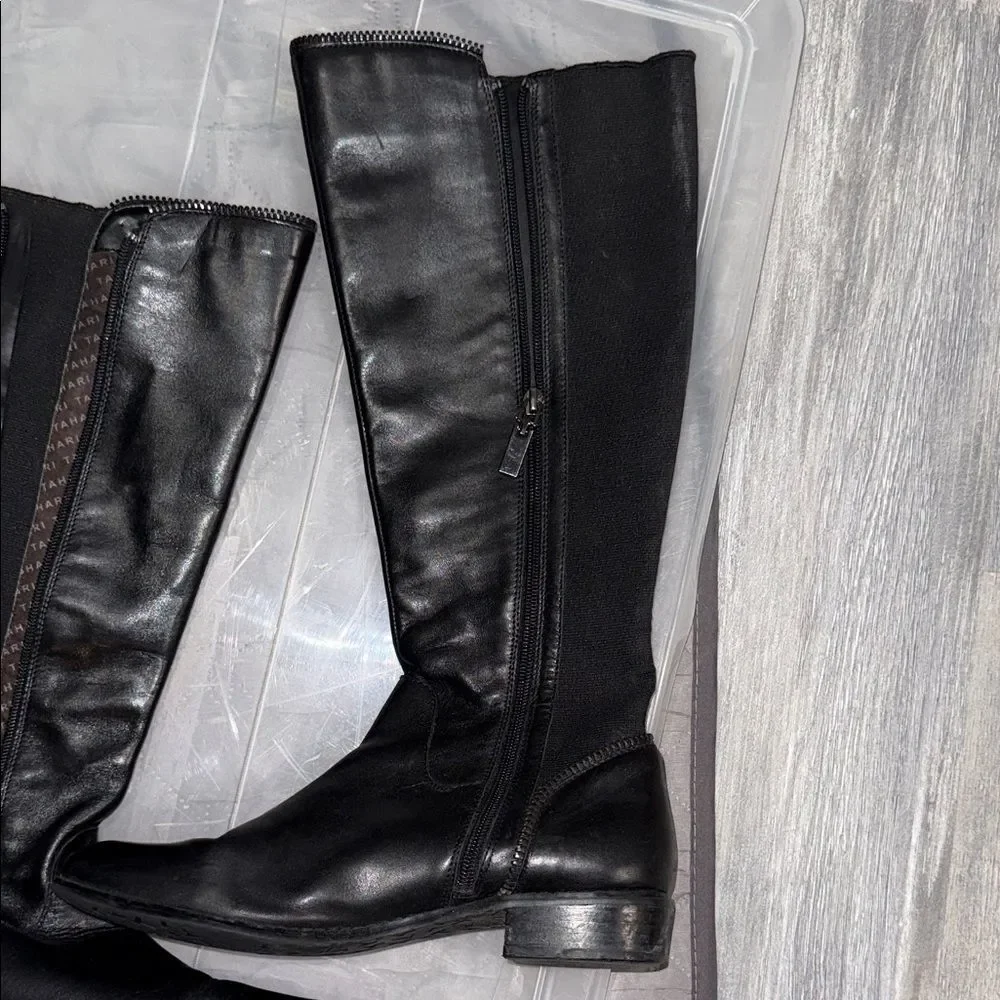 Tahari Black Knee-High Women's Boots